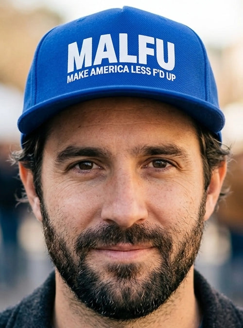 Make America Less F'd Up Blue Hat