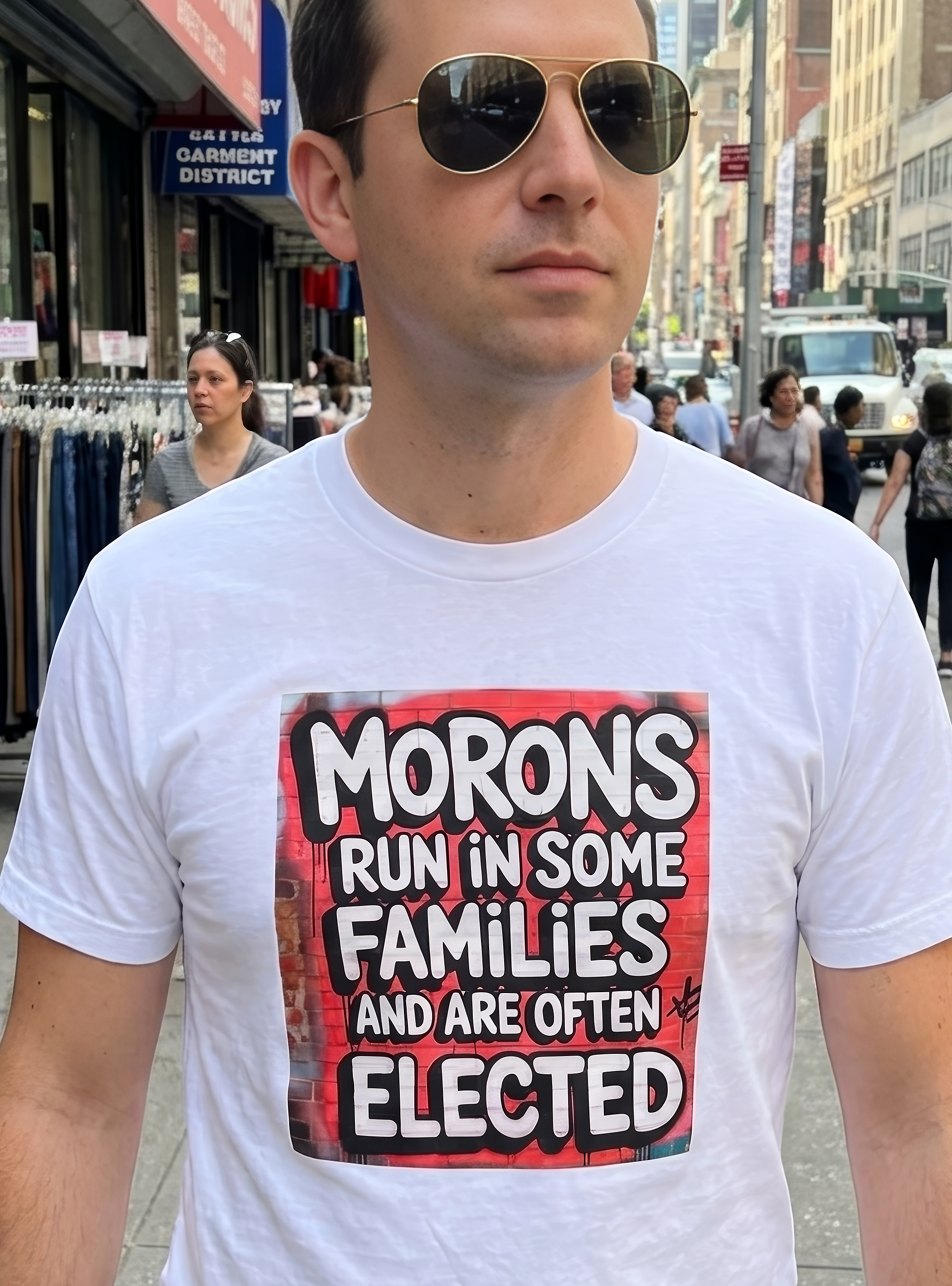 Morons Run in Some Families T-shirt
